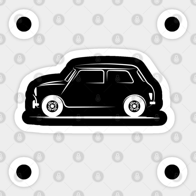 Classic Mini Cooper Sticker by PauHanaDesign